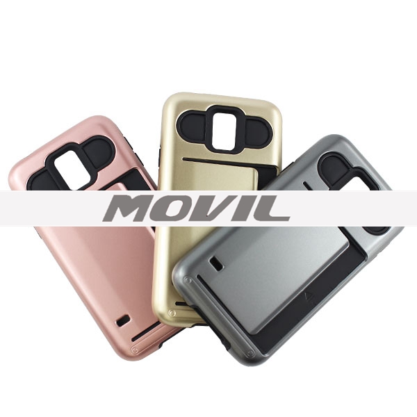 NP-2666 Funda TPU   PC 2 en 1 para Samsung para Galaxy S5-0